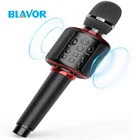 Беспроводной микрофон BLAVOR Y11S для караоке с Bluetooth-динамиком для сотового телефонаПК, портативный ручной микрофон