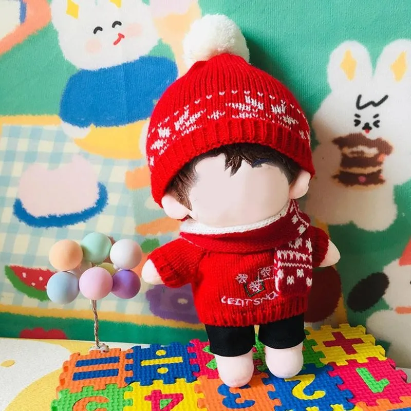 Для 20 см Mimi желтая утка плюшевые игрушки Рождественская Одежда Аксессуары для