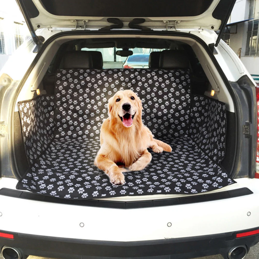 

Waterproof Pet Dog Car Trunk Boot Rear Back Seat Cover Cushion Mat