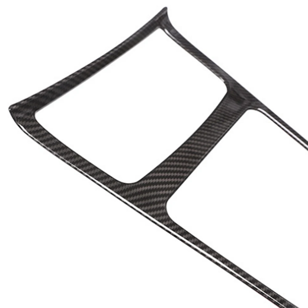 

Car Center Console Panel Cover ABS Decoration Trim For Mercedes Benz A GLA CLA Class 2013 2014 2015 2016 2017 Carbon fiber Style