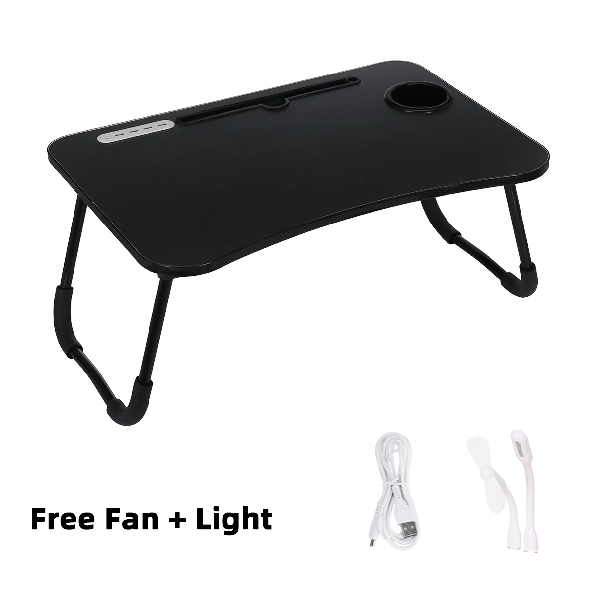 

Portable Folding Laptop Computer Desk Picnic Breakfast Tray Holder Bed Sofa Tea Serving Table Wooden Foldable Study Table Stand