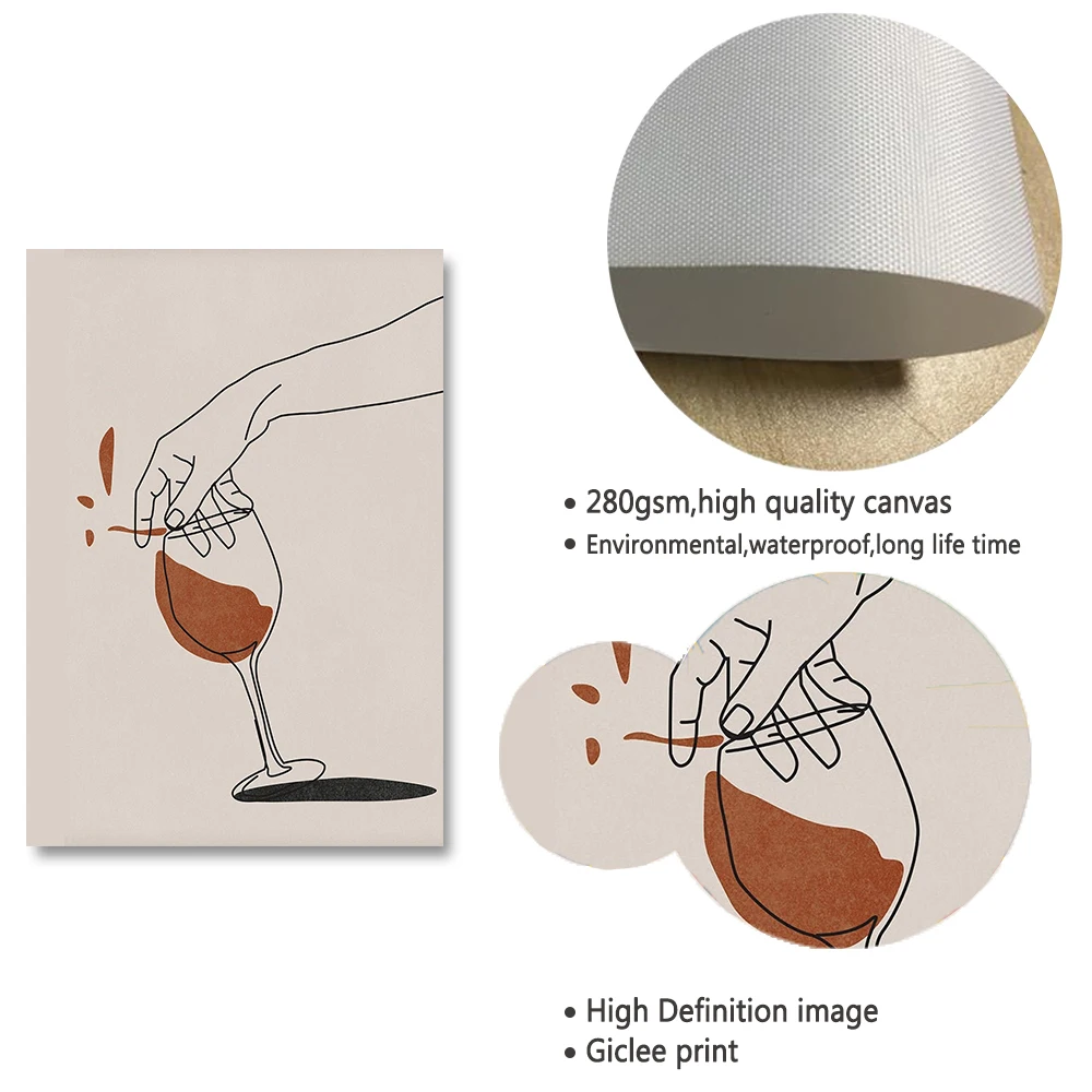 Абстрактная картина в стиле бохо современное изображение на холсте среднего