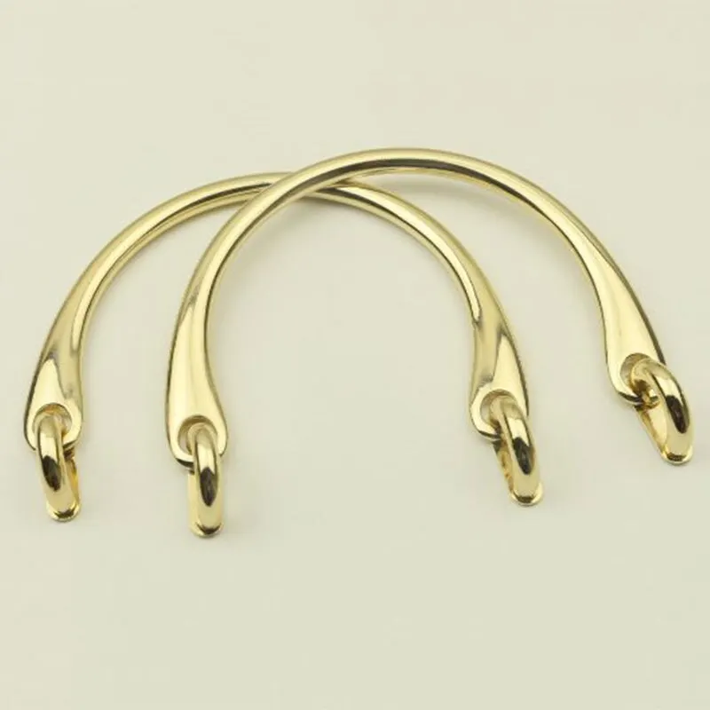 Metal Bag Handles For Handbag Shoulder Bag Strap With Short Handle Bag Sewing Accessories For Handbags сумка с короткой ручкой