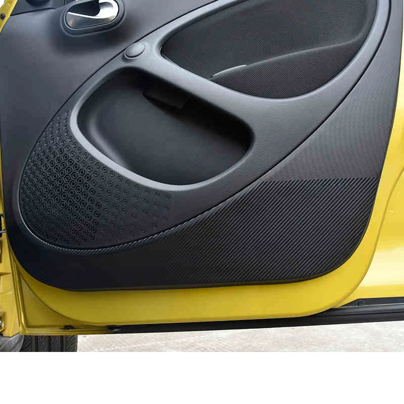 Lsrtw2017 углеродное волокно ПВХ автомобильная дверь Противоударная пленка для smart
