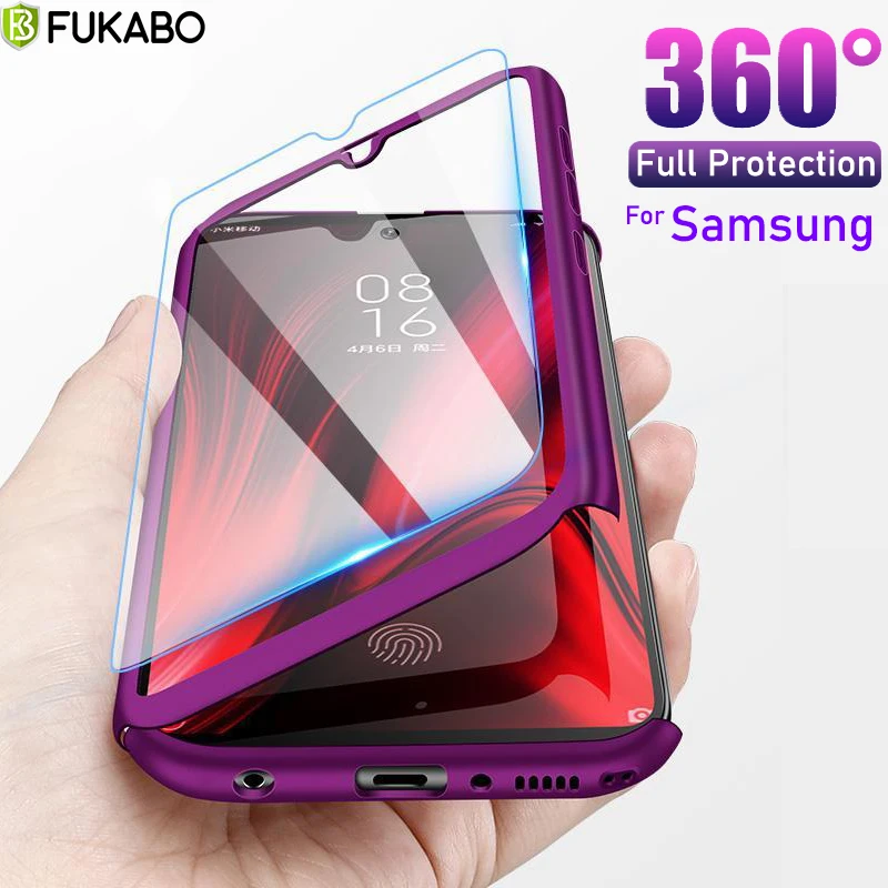 360 противоударный чехол для Samsung Galaxy A51 A71 A50 A70 A20 A20E A10 A30 A40 S8 S9 S10 S20 Ultra Note 8 9 10 Lite Plus