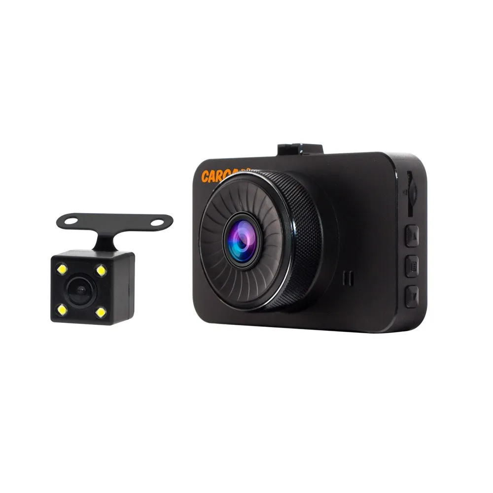 Автомобильный DVR Full HD видеорегистратор CARCAM F3 с доп. камерой | Автомобили и
