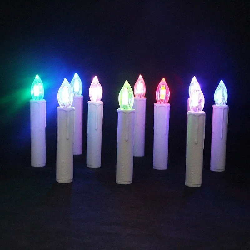 

RGB color changing led candle led party Christmas candle