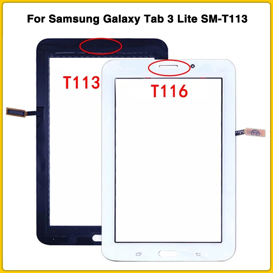 Новый сенсорный экран T113 для Samsung Tab 3 Lite SM-T113 SM-T114 T116 сенсорная панель дигитайзер