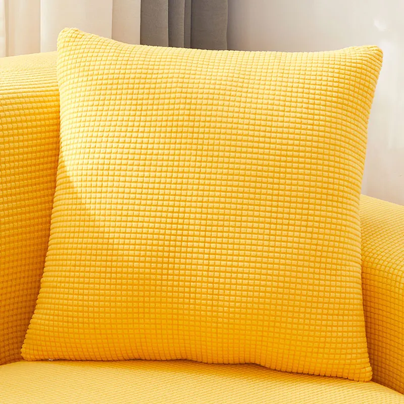 

Plush Cushion Cover Pillowcase Solid Color Pillow Case Decor Sofa Throw Pillows Room Pillow Cover Decorative Wholesale