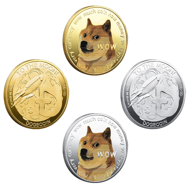 

Памятные монеты Doge, коллекционные монеты с изображением милой собаки на год
