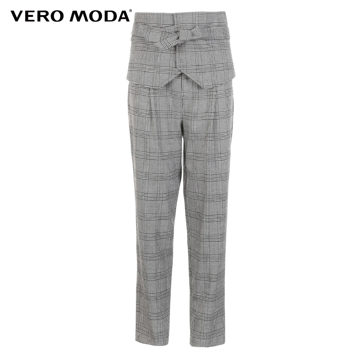 Брюки для отдыха с поясом в клетку стиле ретро Vero Moda | 319150512|Брюки|