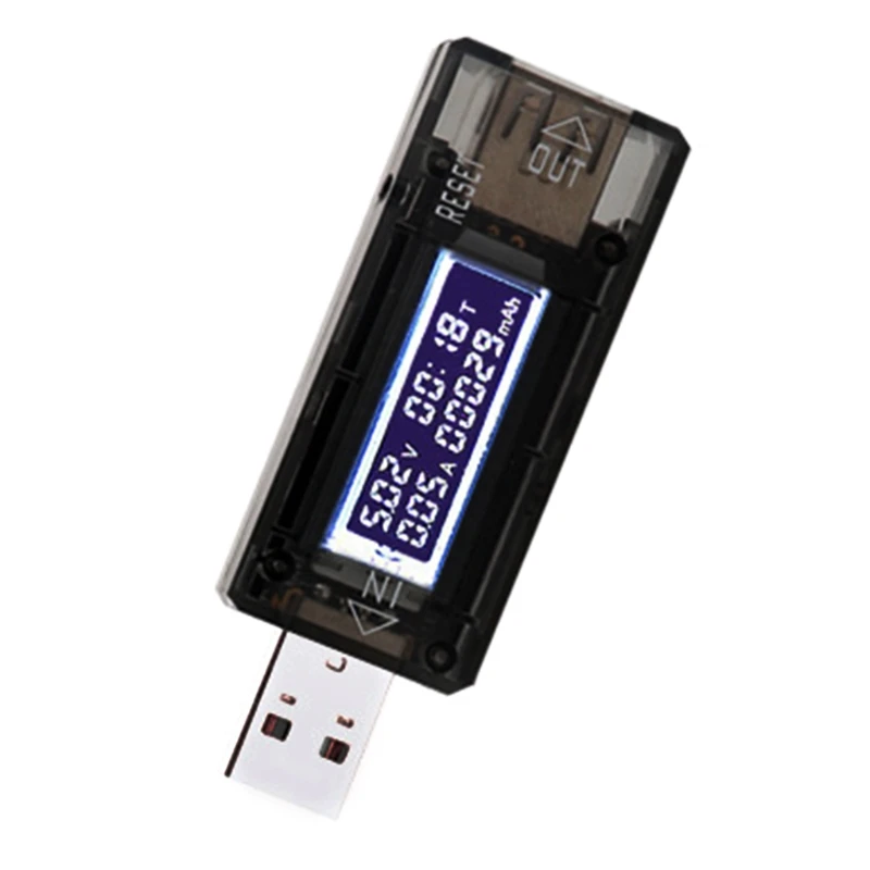 

DC 4-30V 0-3A LCD Display Digital Voltmeter Ammeter USB Current Voltage Power Meter Battery Tester Charger Capacity Mobile Power