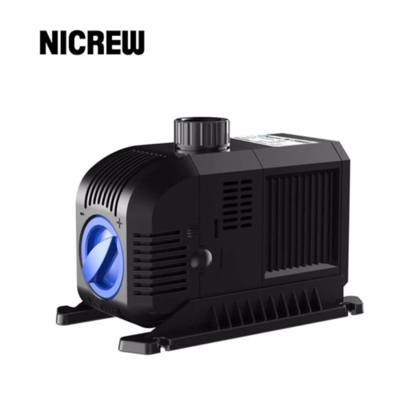 

NICREW SUNSUN 80W Multi-function Fish Tank Submersible Pump Frequency Conversion Energy-saving Water Pump Pond Fountain Pump