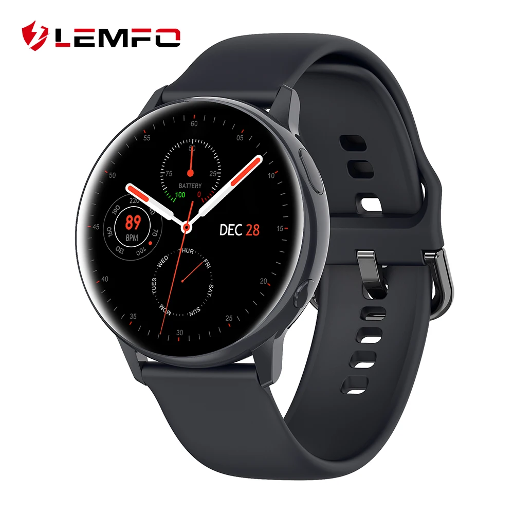 LEMFO SG2 390*390 Amoled HD Дисплей ЭКГ Смарт часы Для мужчин Беспроводной зарядки IP68