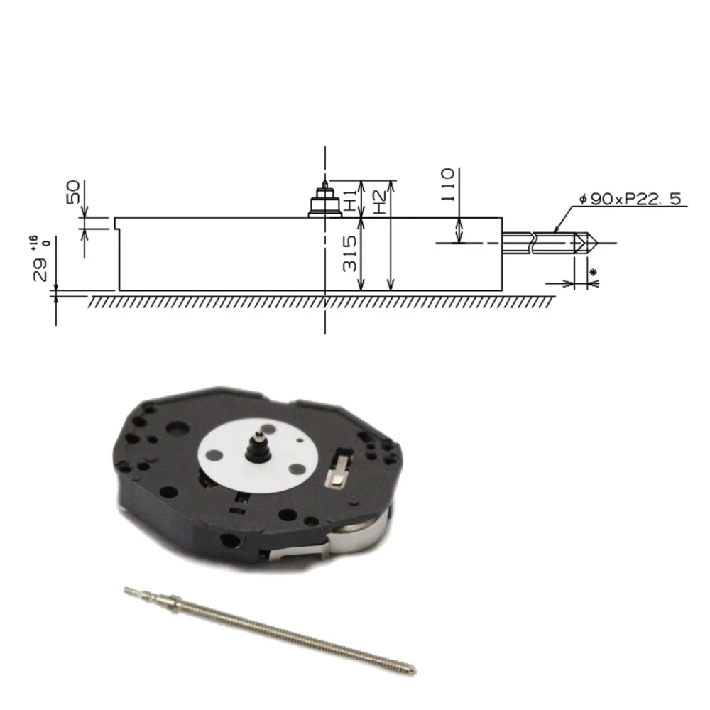 Новинка японский кварцевый часовой механизм PC21AE с батарейкой включая высокий