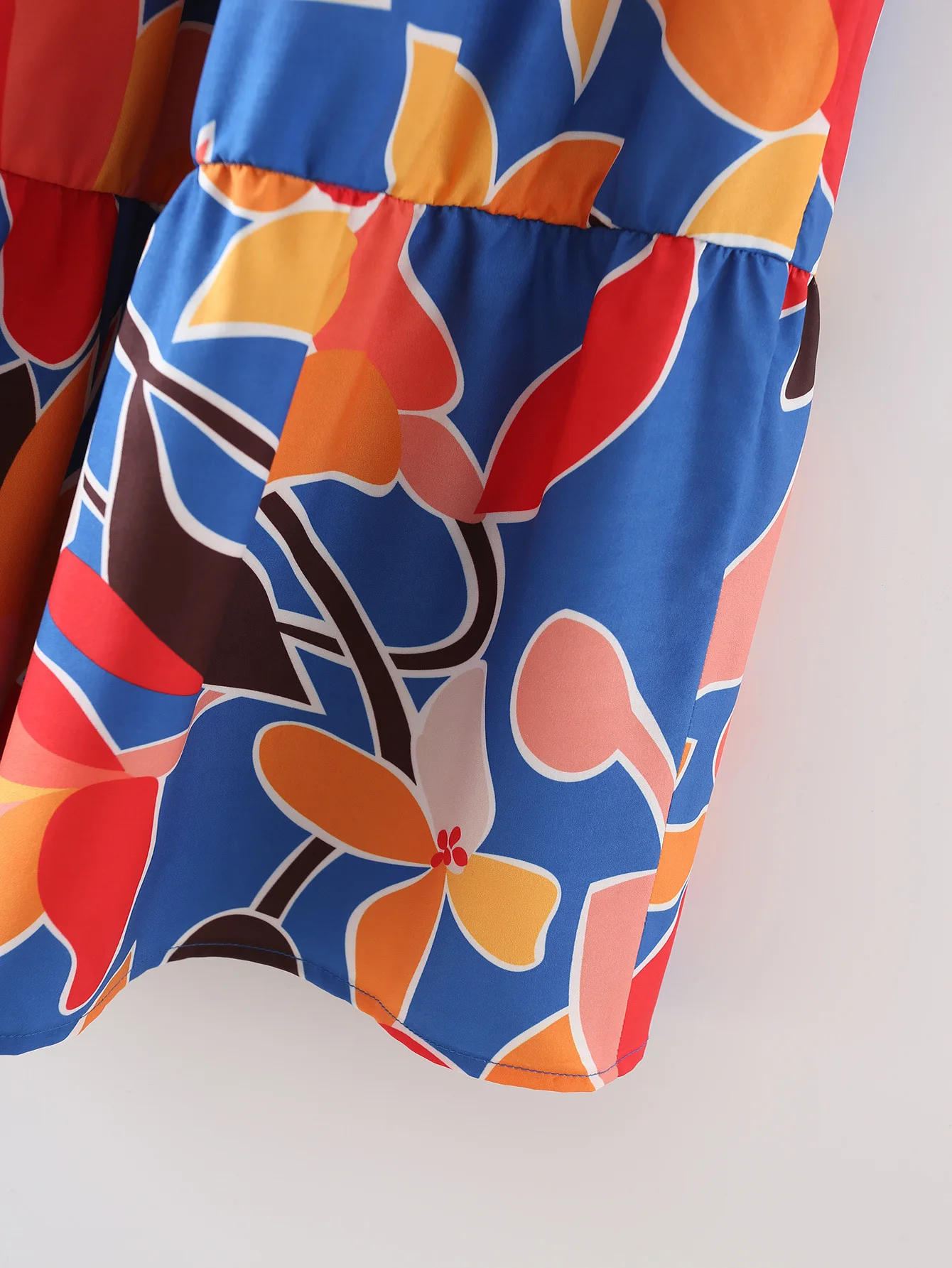 

2021 Women Sexy Summer Dress Flower Print Sleeveless Stretch Bust Design Women