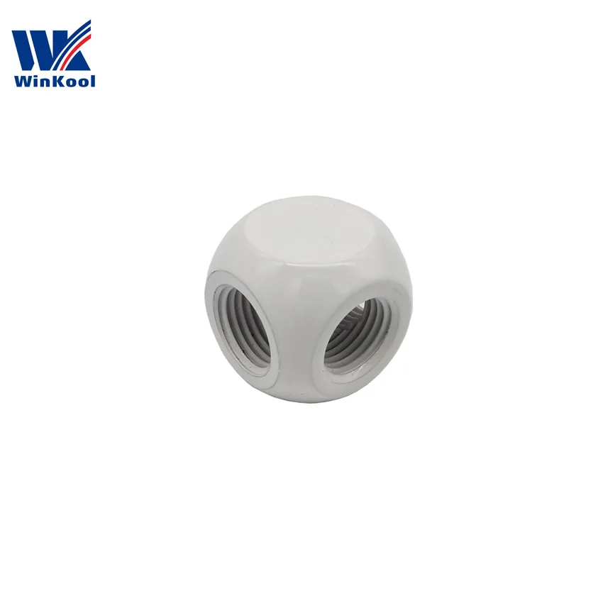 WinKool G1/4 &quot 3 ходовой 4 соединитель тройник фитинги сплиттер для водяного
