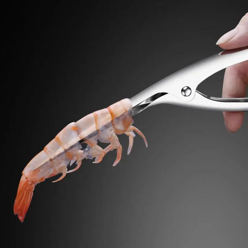 

1 Set 2 Pcs Stainless Steel Shrimp Peelers Shrimp Deveiners