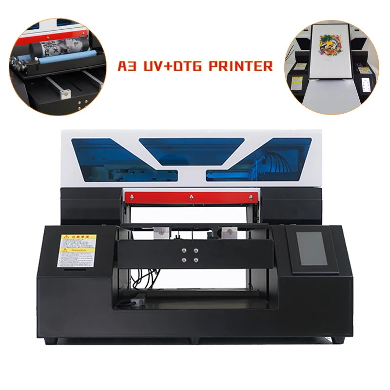 Punehod A3 размер УФ Принтер Dtg для футболки и бутылки печатная машина Epson R1390