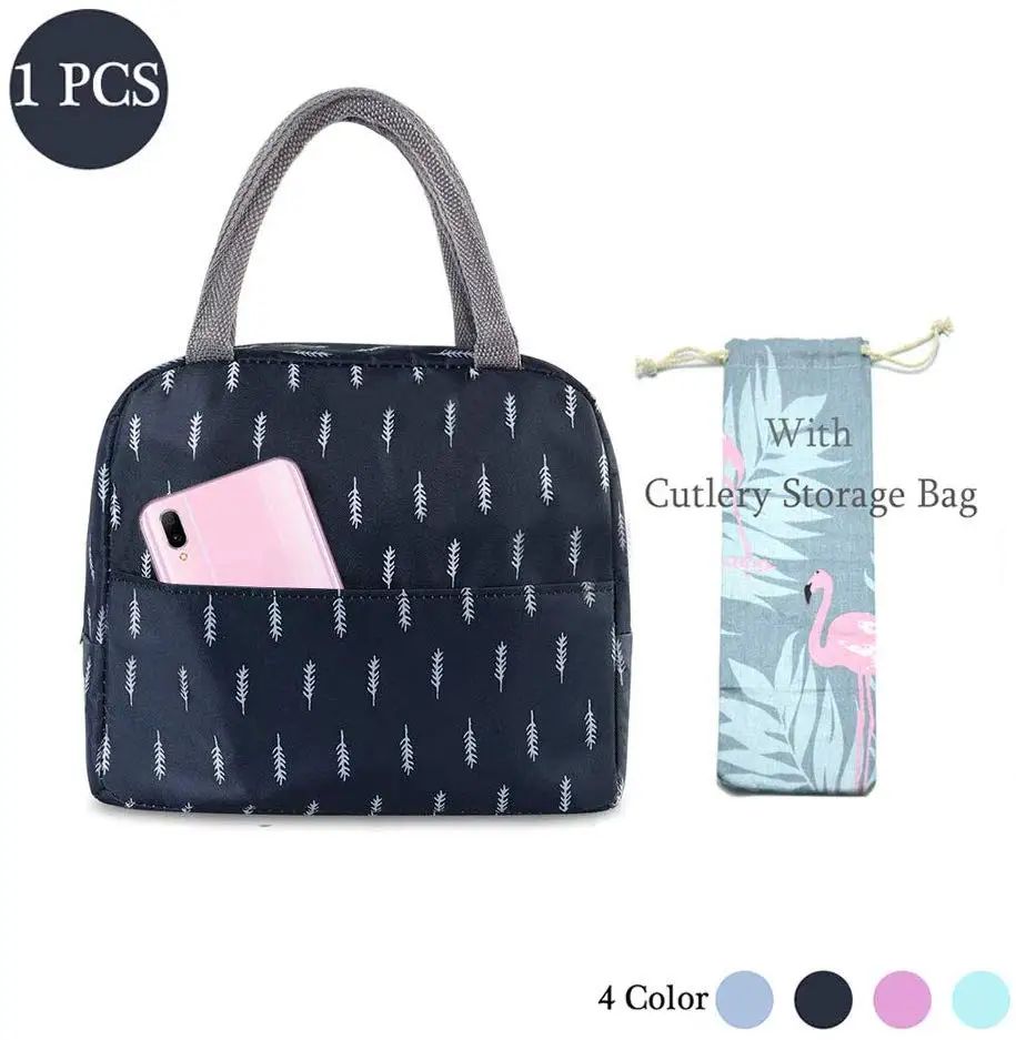 black with bag New Baby Food Milk Bottle Storage Insulation Bags Waterproof Oxford Flamingo Bag Lunch Bag Infant Kids Food Warmer Thermal Bag - Color: black with bag