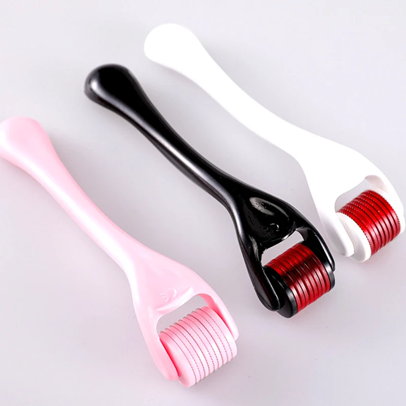 

540 derma roller pure microneedling 0.2/0.25/0.3mm needles Length titanium dermoroller microniddle roller for face professional