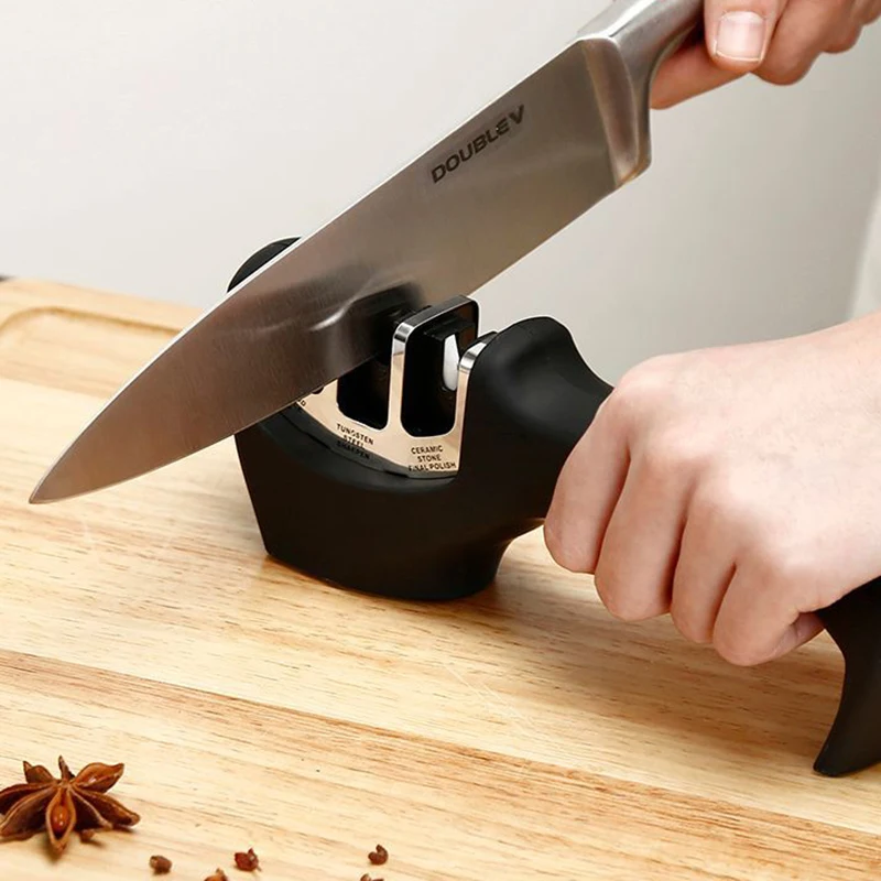 Заточные Точилки для кухни цвет серый кожа алюминиевый сплав|Точилки| |