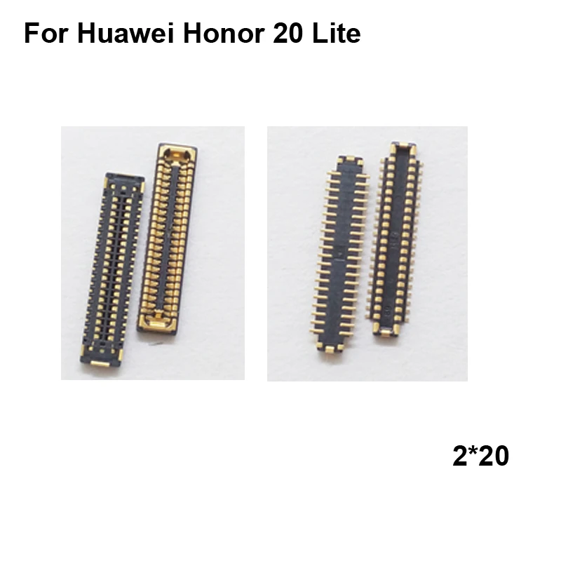 Коннектор FPC для Huawei Honor 20 Lite ЖК-дисплей на гибком кабеле материнская плата 2 шт.