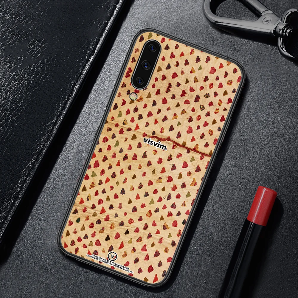 

Japan Street Trend brand visvims Phone Case For Samsung Galaxy A 3 5 7 8 10 20 20E 21S 30 30S 40 50 51 70 71 black Cell Luxury