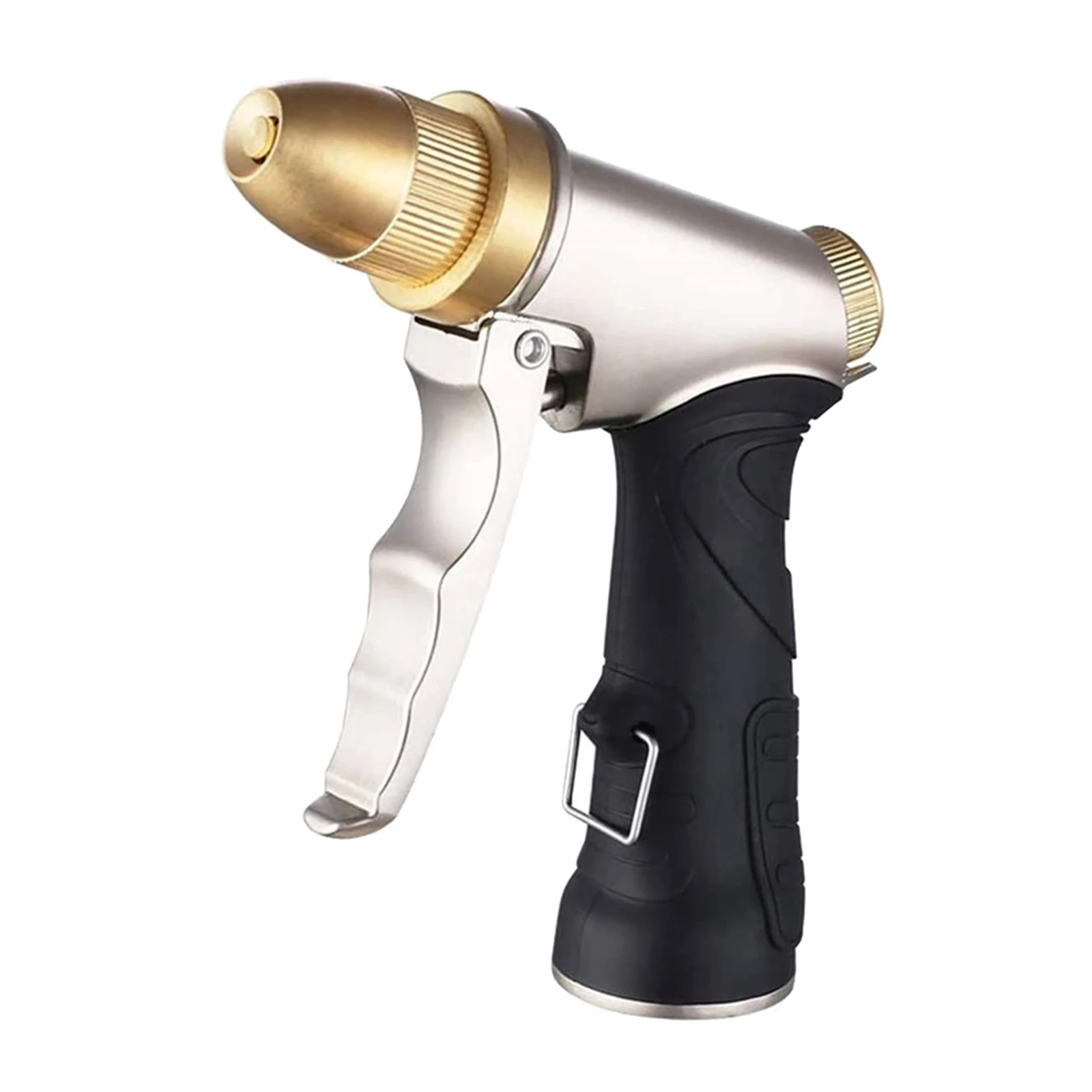 

High Pressure Garden Water Hose Spray Nozzle Adjustable 4 Modes