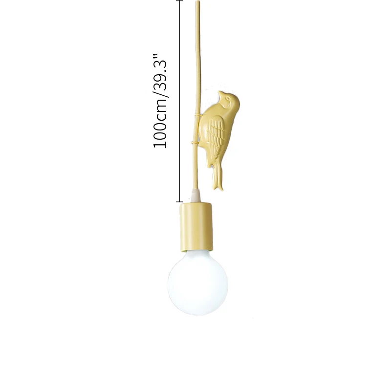 Разноцветные светодиодные подвесные лампы для детской комнаты светильник в виде