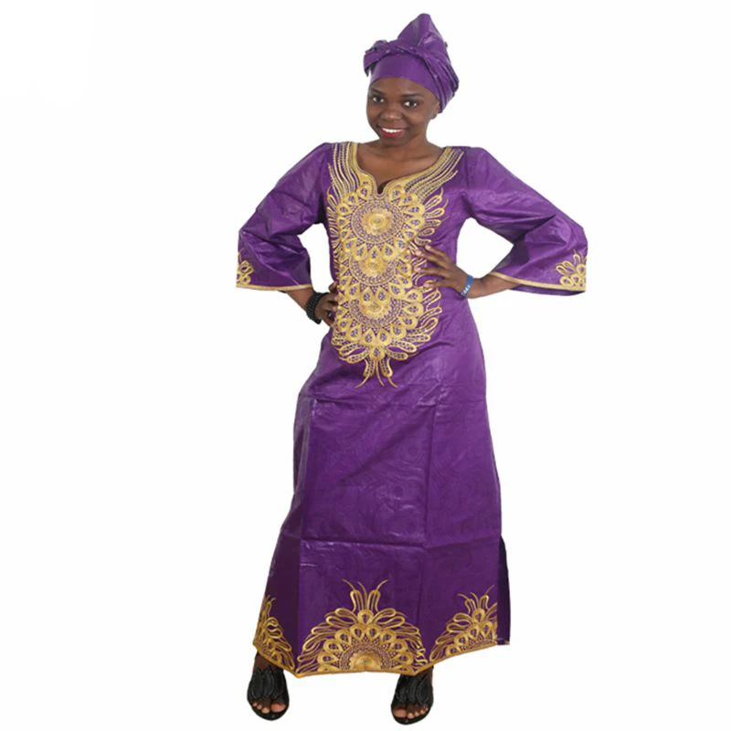 MD bazin riche dashiki/платье для женщин размера плюс длинное платье в африканском стиле