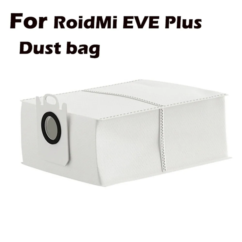 

For XiaoMi RoidMi EVE Plus Dust Bags Robot Vacuum Cleaner Garbage Storage Bag Replacement Professional Spare Parts Accessories