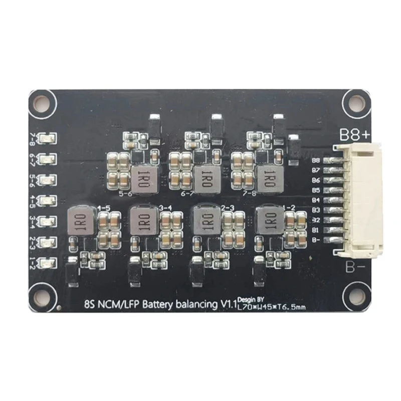 3S 8 Li Ion Lipo Lifepo4 LFP батарея активный эквалайзер балансировка BMS 1.2A баланс плата