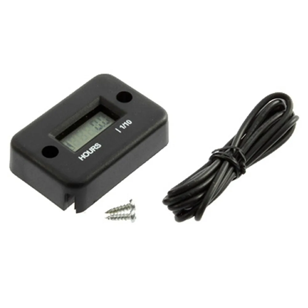 1 шт. LCD Индуктивный цифровой счетчик для грязи квадроцикл морской ATV мотоцикла