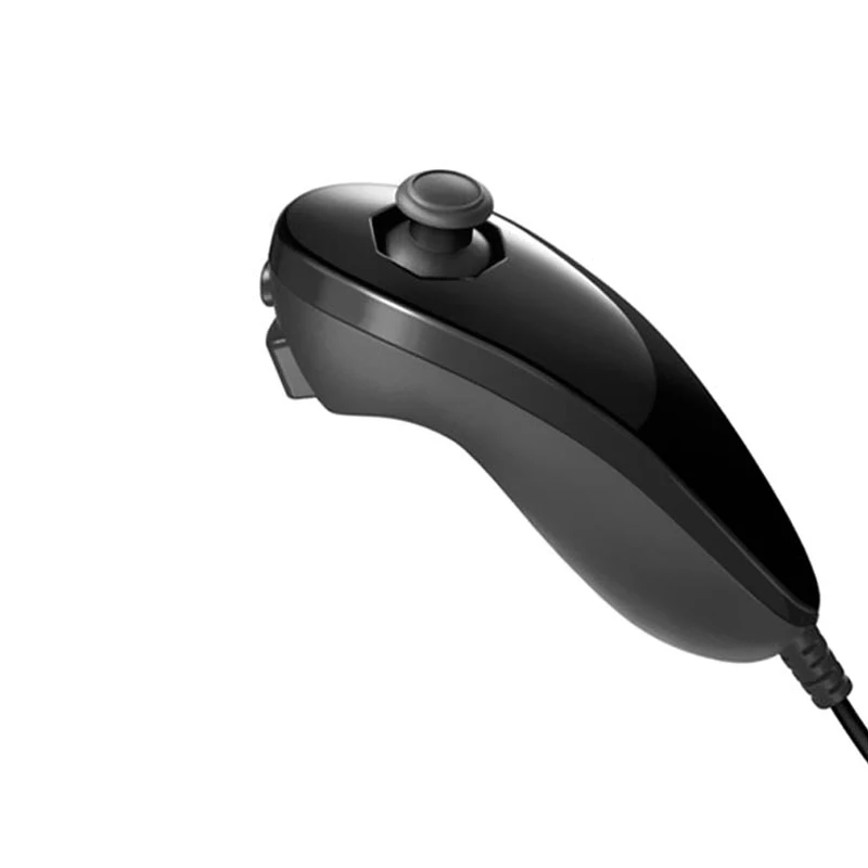 2 in 1 Wireless Remote Gamepad Controller for Nintendo Wii Nunchuk Built Motion Plus with Silicone Case Controle | Электроника