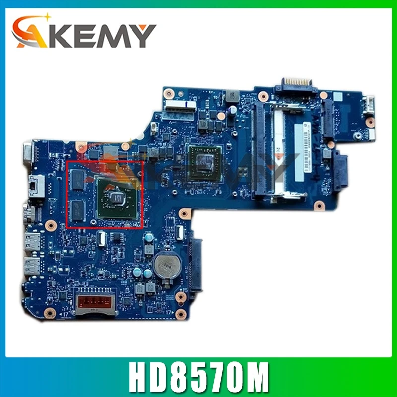 

Материнская плата AKEMY для ноутбука Toshiba Satellite C50D C55D H000062040 PT10AN DSC MB CPU HD8570M, основная плата видеокарты