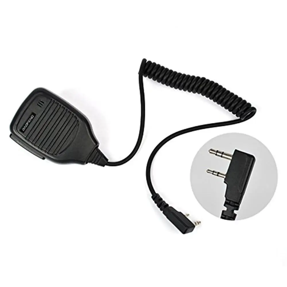 Колонка Baofeng PTT с микрофоном для Kenwood BAOFENG рация TYT H777 высокочастотный