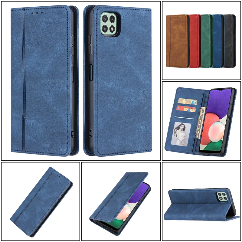 

Business The Flip Leather Case For Samsung Galaxy A51 A71 A22 S8 S9 S10 S20 S21 S22 4G 5G Ultra Plus Card Slot Wallet Shockproof