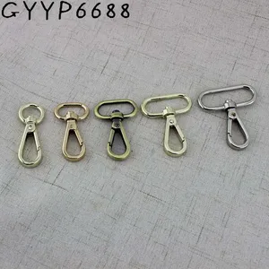 Пряжка для сумки, 30 шт., металлическая, пряжка с застежкой-крючком