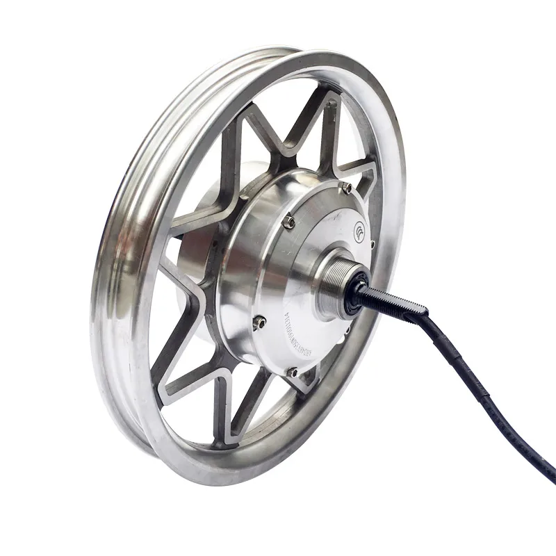 14 inch generation high-speed motor driving folding electric brushless toothed 36 v48v250w350w before and after the drive wheels enlarge