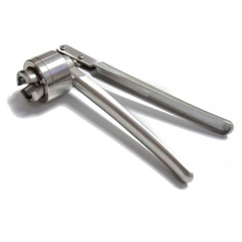 

H7JB High Quality Stainless Steel Manual Vial Crimper Hand Sealing Machine Ergonomic Design Efficient Long Handle Convenient