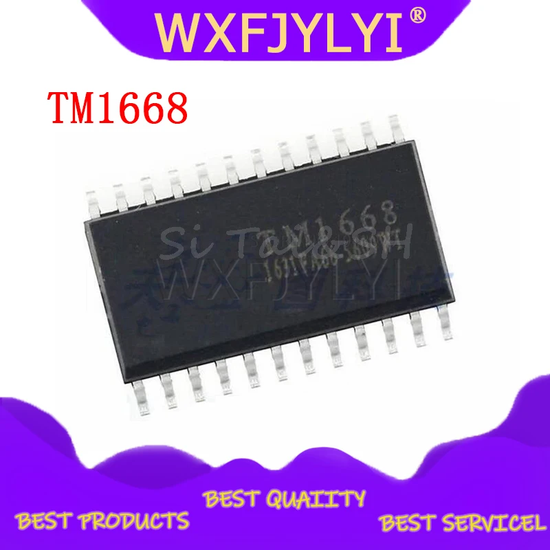 10 шт./лот TM1668 SM1668 MC2102D SOP24 светодиодный чип драйвера Новый|sop|2d |