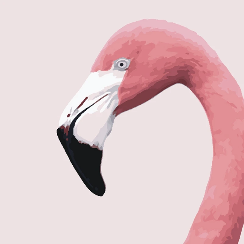 Картина маслом сделай сам в европейском стиле Безрамная цифровая картина