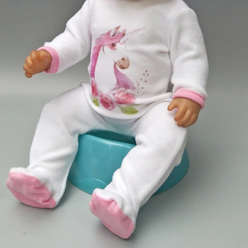 Подходит для 43 см ухода за ребенком мам одежда детей детская мода кукла Пижама с