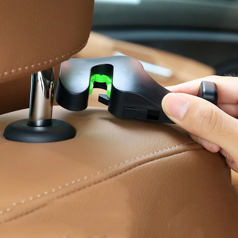 1 пара автомобильный держатель на заднее сиденье подголовник авто вешалка крючки