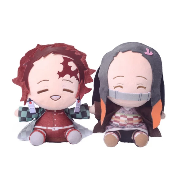 

Игрушка плюшевая Tanjirou Nezuko Plushie, мягкая кукла, милая игрушка, реквизит для косплея, прекрасный убийца демонов, подарки для фанатов, 20 см, 8 дюйм...