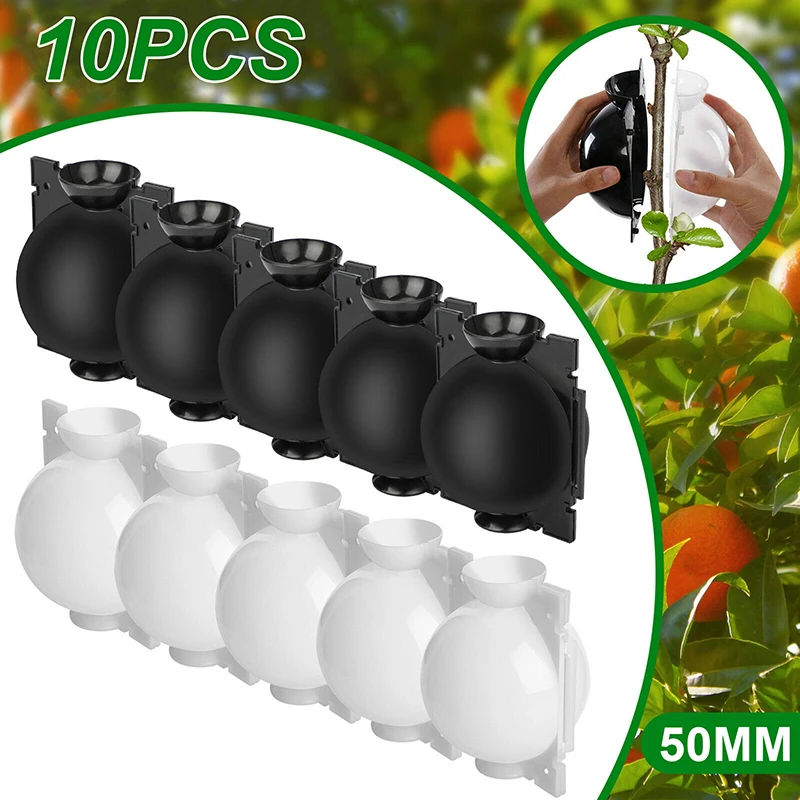 

10pcs Plant Rooting High Pressure Propagation Ball Graft Box Grow 5CM Professional Planting Root Growing Boxes Tools