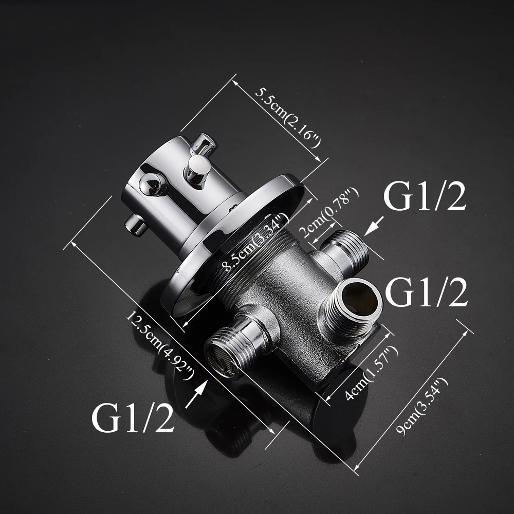 Термостатический смесительный клапан из латуни постоянного Температура воды