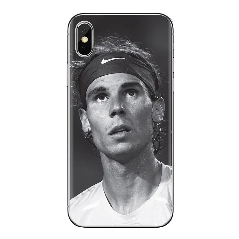 Spain Rafael Nadal Parera Tennis Transparent TPU Shell Covers For Samsung Galaxy A3 A5 A7 A9 A8 Star A6 Plus 2018 2015 2016 2017 |