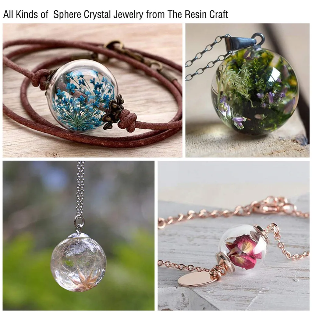 15 шт. Сфера силиконовый эпоксидной смолы формы комплект 3D круглый шар Fondant